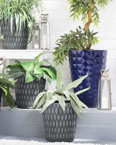 Plant Pot ⌀ 35 cm Grey LAVRIO