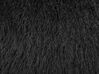 Sierkussen set van 2 shaggy zwart 45 x 45 cm CIDE_801793