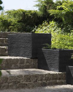 Kukkaruukku musta 80x37x38 cm MYRA Kukkaruukku musta 80x37x38 cm MYRA