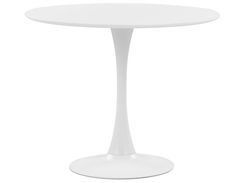 Ruokapöytä valkoinen ⌀ 90 cm BOCA Ruokapöytä valkoinen ⌀ 90 cm BOCA
