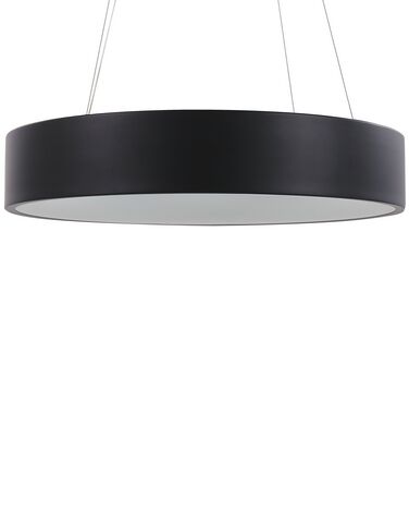 Lámpara de techo LED de metal negro ⌀ 60 cm LENYA