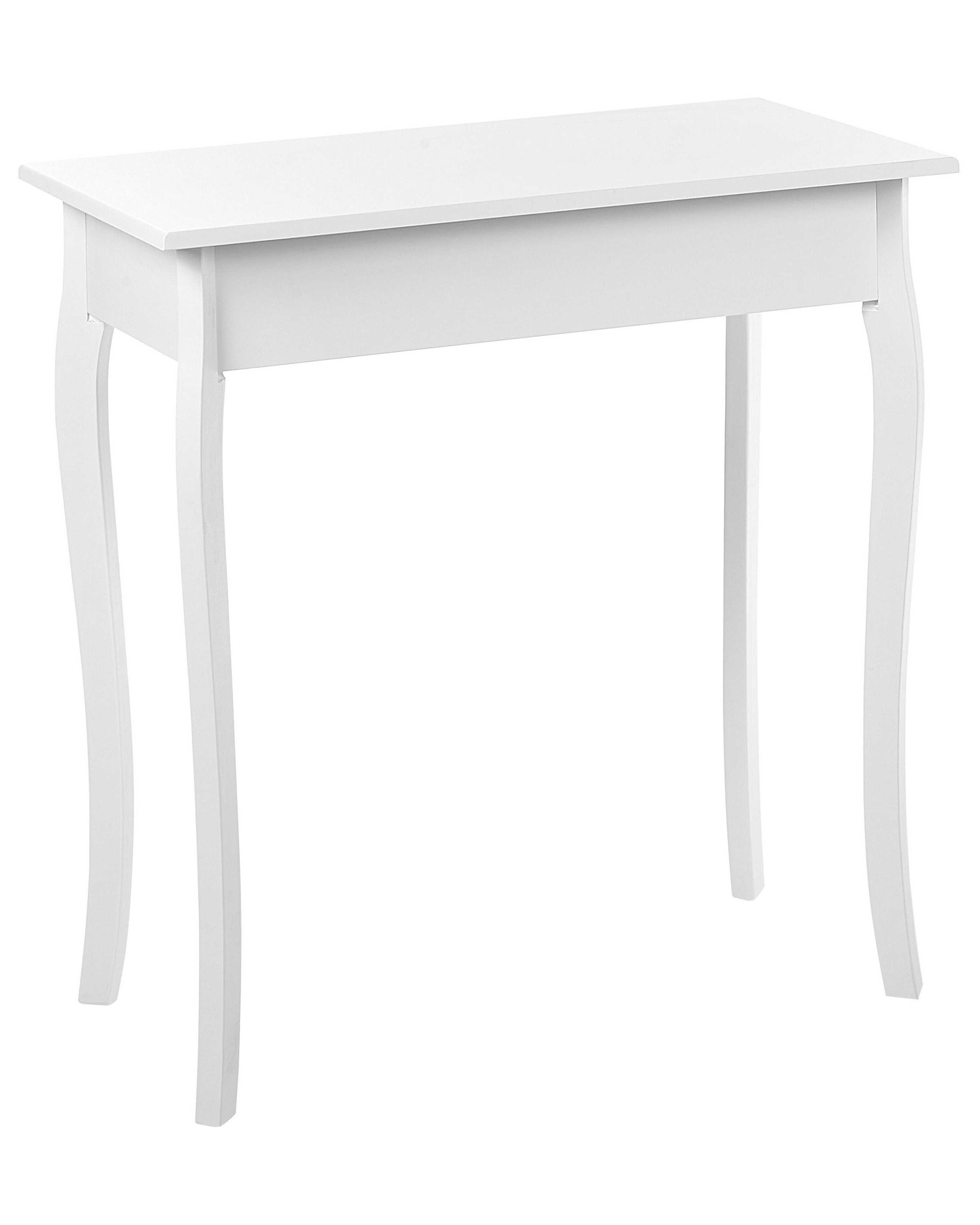 1 Drawer Console Table White ALBIA_848826