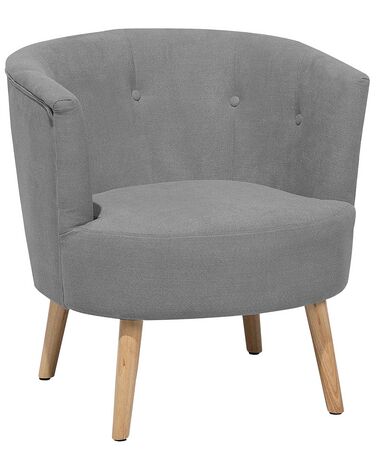 Fabric Tub Chair Grey ODENZEN