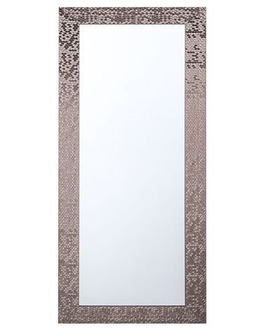 Specchio da parete in marrone 50 x 130 cm MARANS