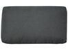 7 Seater Curved Fabric Modular Sofa Grey ROTUNDE_694765
