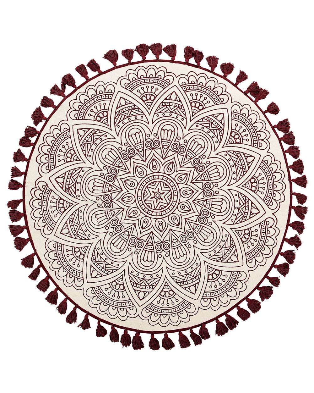 Tappeto cotone blu e rosso 200 x 300 cm KURIN Tappeto cotone blu e rosso 200 x 300 cm KURIN