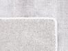 Tappeto viscosa grigio chiaro 140 x 200 cm GESI II_762306