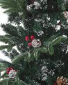 Künstlicher Weihnachtsbaum mit Schnee bestreut 210 cm grün DENALI_783292