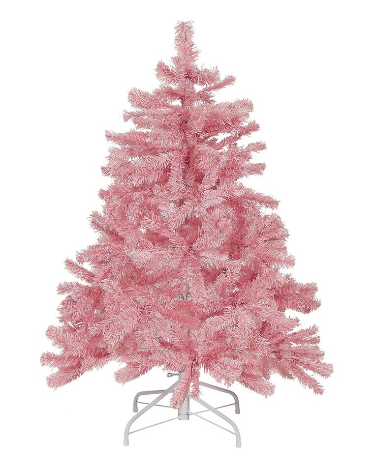 Árvore de Natal rosa 120 cm FARNHAM_813157