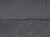 Velvet Dog Bed 60 x 45 cm Grey ERGANI_850101
