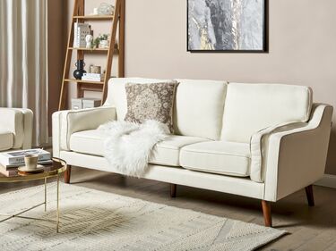 3-seters sofa stoff Off-white LOKKA