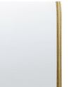 Metalowe lustro ścienne 54 x 100 cm złote ACONCHI_848433