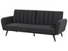 Fabric Sofa Bed Black VIMMERBY_899968