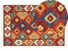 Vlněný kelimový koberec 200 x 300 cm vícebarevný ZOVUNI_859331