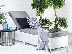 Aurinkotuoli valkoinen TURIN II