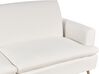 Sofá-cama de 3 lugares em veludo branco creme VETTRE_880930