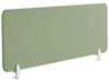 Zöld asztali térelválasztó 160 x 40 cm WALLY_853187