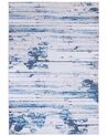 Teppich blau 140 x 200 cm Kurzflor BURDUR_717054