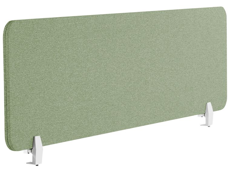 Przegroda na biurko 160 x 40 cm zielona WALLY_853187