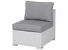 8 Seater PE Rattan Modular Garden Lounge Set White XXL_705597
