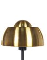 Lámpara de pie de metal negro/dorado 148 cm SENETTE_823928