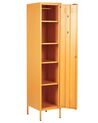 Metal Storage Cabinet Yellow FROME_782543