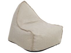 Säkkituoli selkänojalla kangas beige DROP Säkkituoli selkänojalla kangas beige DROP