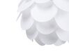 Plastic Pendant Lamp White RHINE_711718