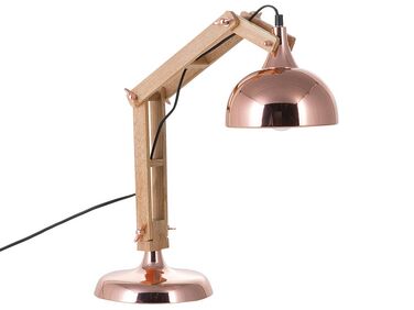 Schreibtischlampe kupfer 53 cm Glockenform SALADO