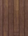 Conjunto de 5 cestos em madeira escura de bambu TALPE_849934