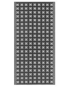 Ulkomatto musta 90 x 180 cm ROHTAK