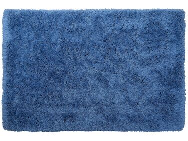 Kék hosszú szálú szőnyeg 200 x 300 cm CIDE
