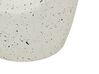 Beisttelltisch Beton weiß Terrazzo Optik rund ⌀ 37 cm EDOLO_873823