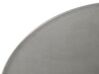 Cama de casal com arrumação em veludo cinzento claro 160 x 200 cm VAUCLUSE_837427