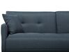 Fabric Sofa Bed Dark Blue LUCAN_707216