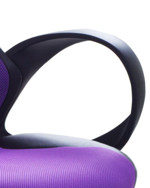 Swivel Office Chair Purple iCHAIR Beliani.co.uk