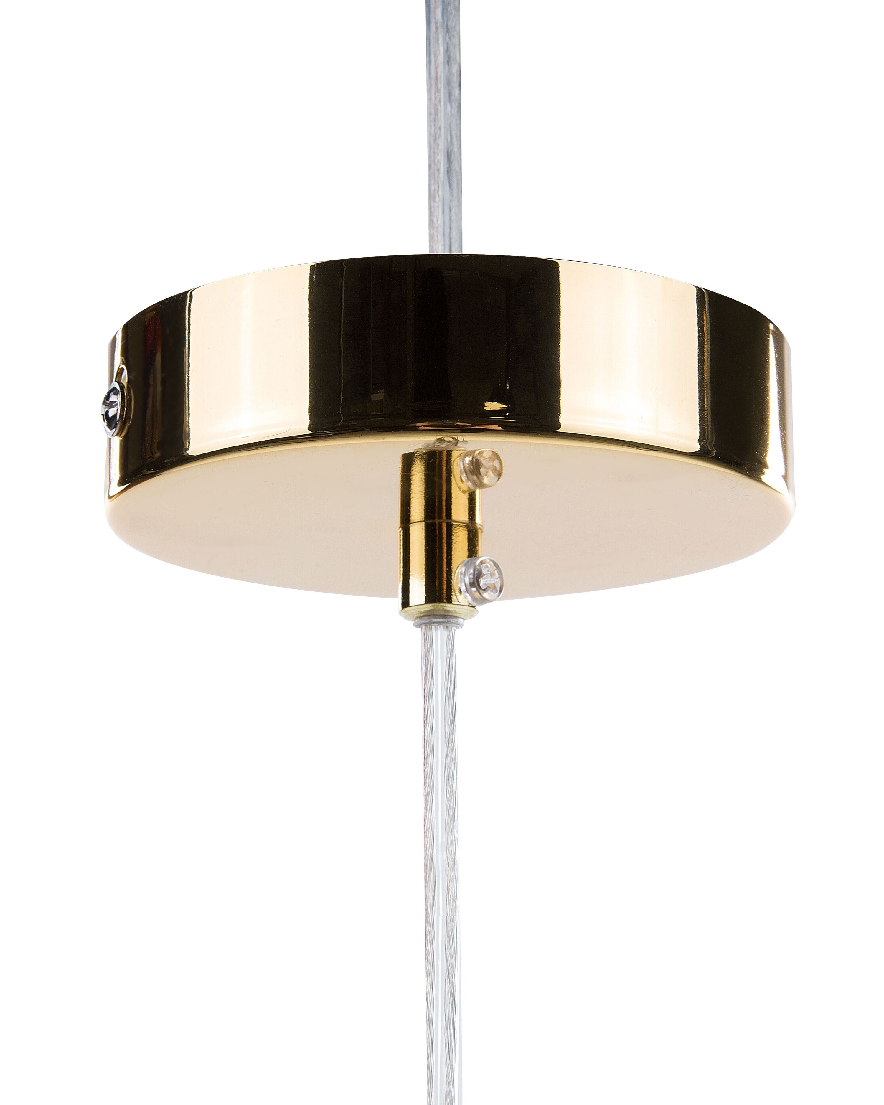 Hängelampe gold Kegelform CONCA | Beliani.ch hängelampe gold