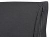 Lot de 2 coussins en coton à motif géométrique noir et blanc 45 x 45 cm BENZOIN_838900