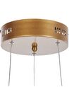 Metal LED Pendant Lamp Gold WANLI_815721