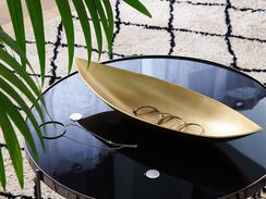 Koristekulho alumiini kulta 54 x 18 cm ISNIT