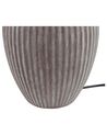 Lámpara de mesa de cerámica marrón claro 52 cm FERGUS_824112