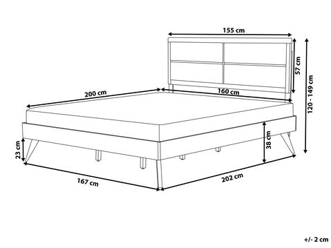 king size cot size