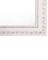 Specchio da parete in color bianco/argento 50 x 130 cm MAULEON_712820
