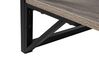 Coffee Table Taupe Wood with Black BOLTON_776539