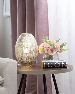 Pöytävalaisin metalli hopea MARINGA Pöytävalaisin metalli hopea MARINGA