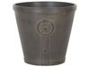 Set of  2 Plant Pots ⌀ 45 cm Brown VARI_844447
