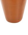 Terracotta Decorative Vase 37 cm Orange KARFI_850417
