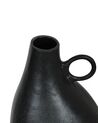 Dekoratívna váza 36 cm čierna NARBADA_917254