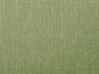Polsterbett Leinenoptik grün mit Bettkasten 140 x 200 cm LA ROCHELLE_832963