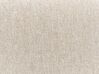 Puf de lino beige ⌀ 40 cm SEDONA_897550